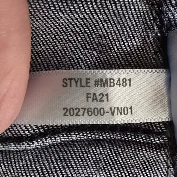 Madewell Tall Stovepipe Jeans in Macintosh Wash Sz 27T - Picture 11 of 12